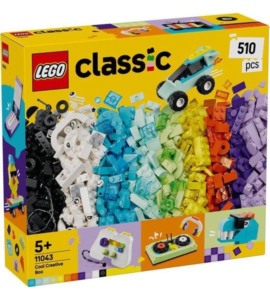 LEGO Classic Creatieve Bouwset met Kleurrijke Stenen en Speelgoed.