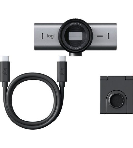 Logitech MX Brio Ultra HD 4K Webcam Zwart