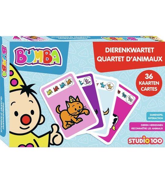 Bumba kaartspel - dierenkwartet