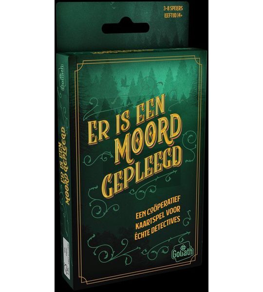 Goliath bordspel - Er is een moord gepleegd! coöperatief detectivespel.
