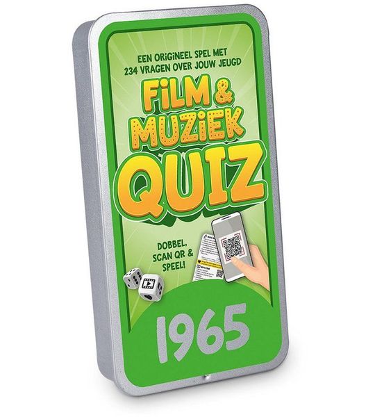 Spel - Film & muziek quiz - 1965