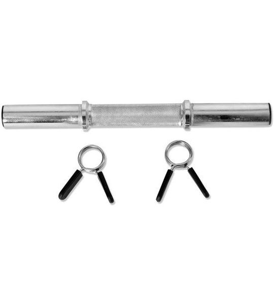 Taurus korte halter clipsluiting 30 mm | Dumbbell halterstang – 35cm – dumbell – losse stang