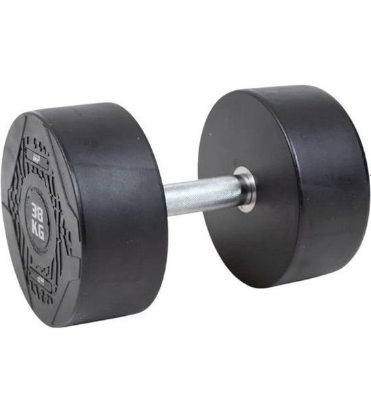 Muscle Power Ronde Dumbbell - Rubber - Per stuk - 38 kg