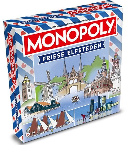 Monopoly Friese Elfsteden - Speciale Editie - Bordspel