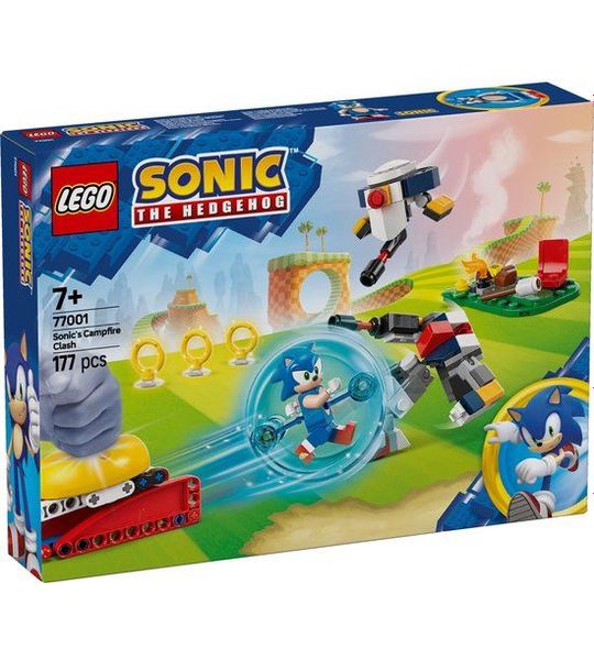 LEGO Sonic the Hedgehog Sonics krachtmeting bij het kampvuur - 77001