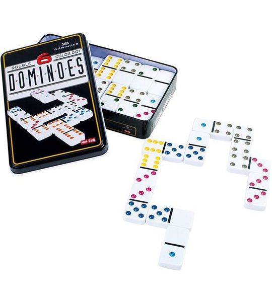 Small Foot - Domino Spel 6 Kleuren