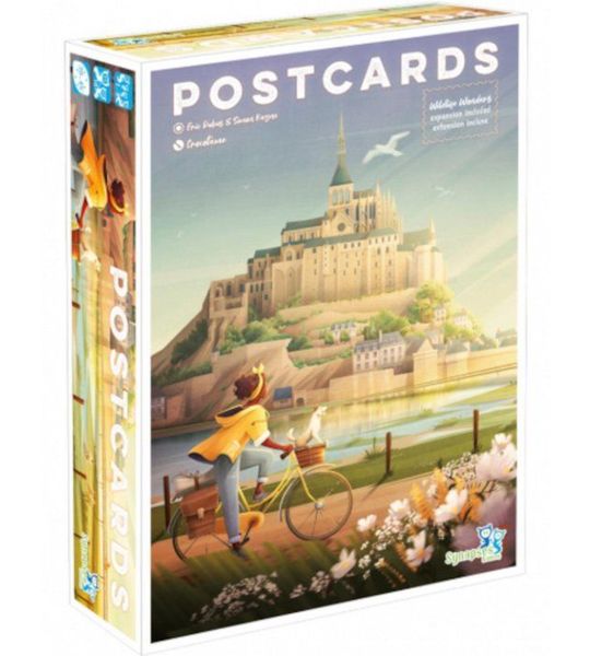 Postcards - bordspel - 1 tot 4 spelers - EN/FR