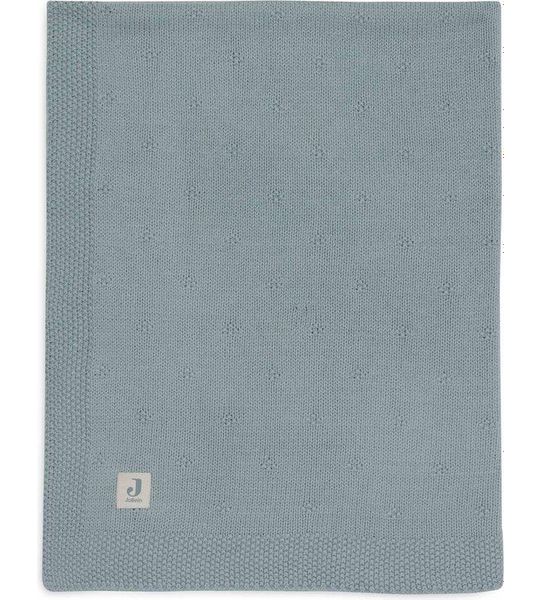Deken Wieg Jollein Cosy Knit 75x100 Sea Green
