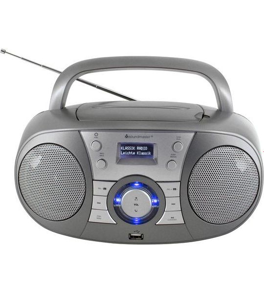 Soundmaster Boombox SCD1800TI met bluetooth