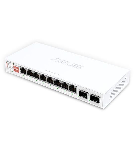 Asus Qg-u1080 8-port 2.5g And 2-port 10g Sfp+ Unmanaged Switch