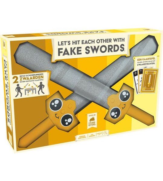Let's Hit Each Other With Fake Swords - Nederlands Kaartspel
