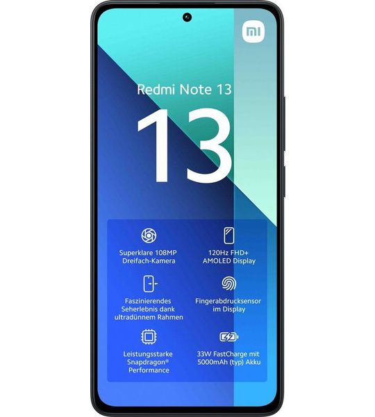 Xiaomi Redmi Note 13 4g - 128 Gb Zwart