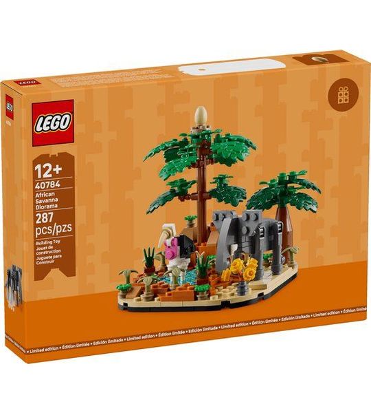 LEGO Afrikaanse savanne diorama - 40784