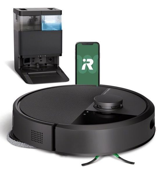 Irobot 405 Combo Plus Robot stofzuiger Zwart