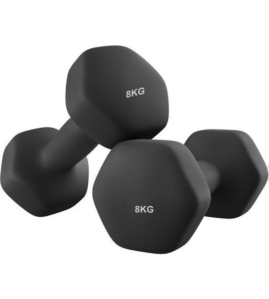 SONGMICS - Dumbells - Halterset 2 Stuks - Neopreen Coating - Voor Thuis Fitness