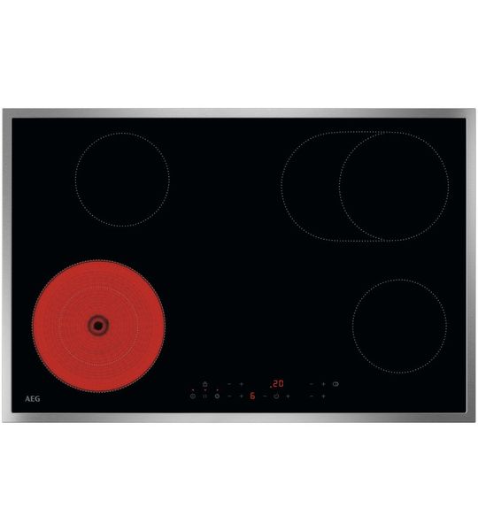 AEG TN84RA06XB Inductie kookplaat Zwart