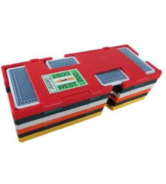 Duplimate boards 8 stuks BLAUW 1 t/m 8