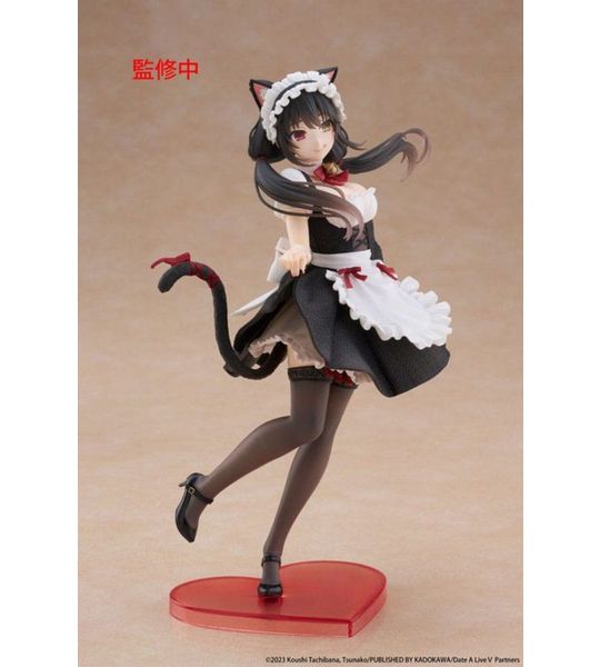 Date A Live V Coreful PVC Statue Kurumi Tokisaki Cat Ear Maid Ver. 18 cm