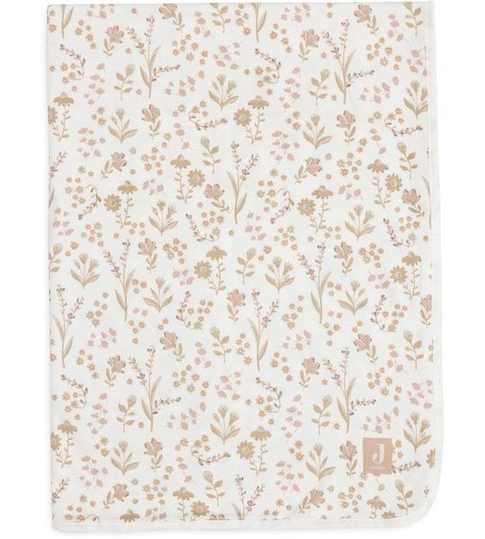 Deken Wieg Jollein 75x100 Jersey Bloomy