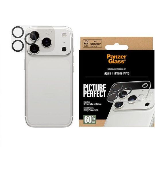 PanzerGlass iPhone 17 Pro Picper Camera Clear Smartphone-lens Voor Apple Transparant