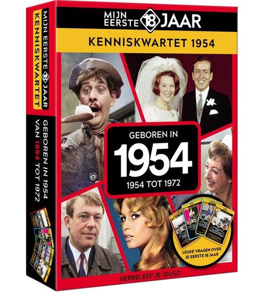 Tucker's Fun Factory Mijn eerste 18 jaar Kenniskwartet 1954 NL