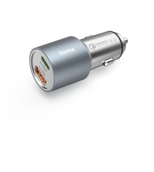 Hama 201639 Autolader Usb-c/usb-a 38w