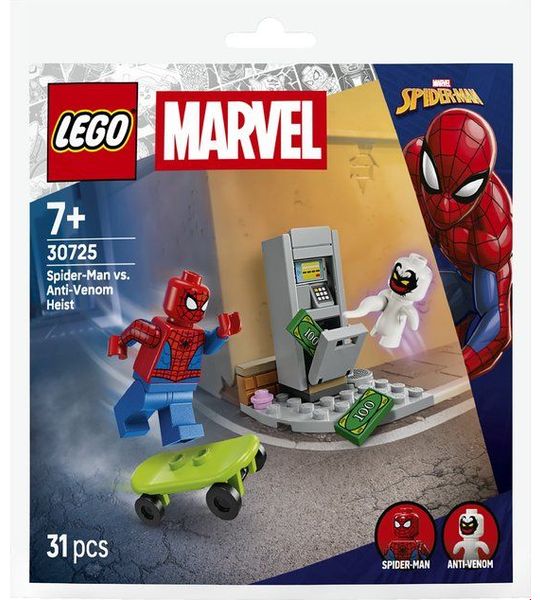 LEGO Super Heroes - Spider-Man vs. Anti-Venom overval - 30725