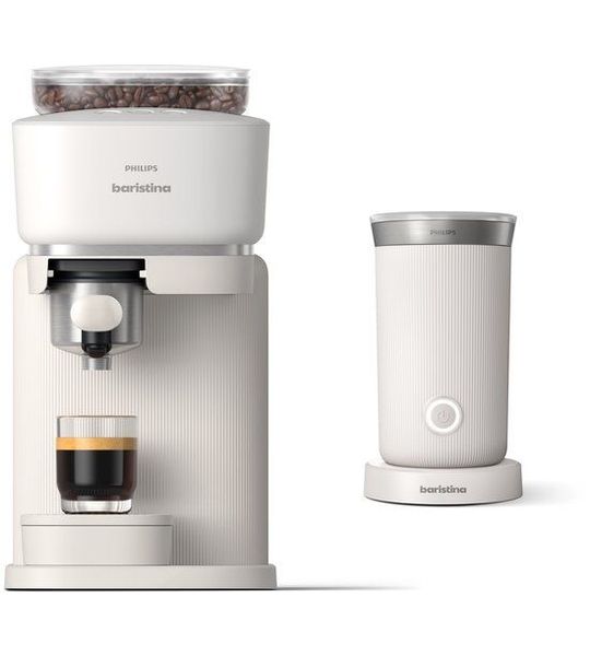 Philips Baristina BAR303/00 + Melkopschuimer