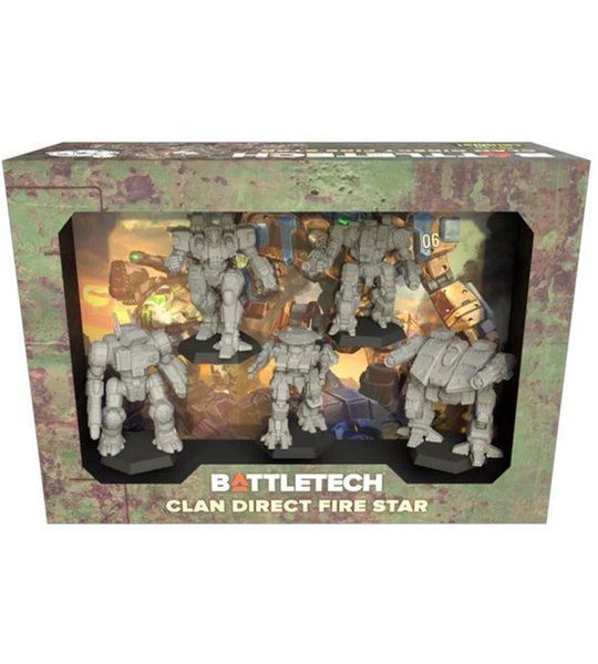 BattleTech: Clan Direct Fire Star - Miniatures - Catalyst Game Labs
