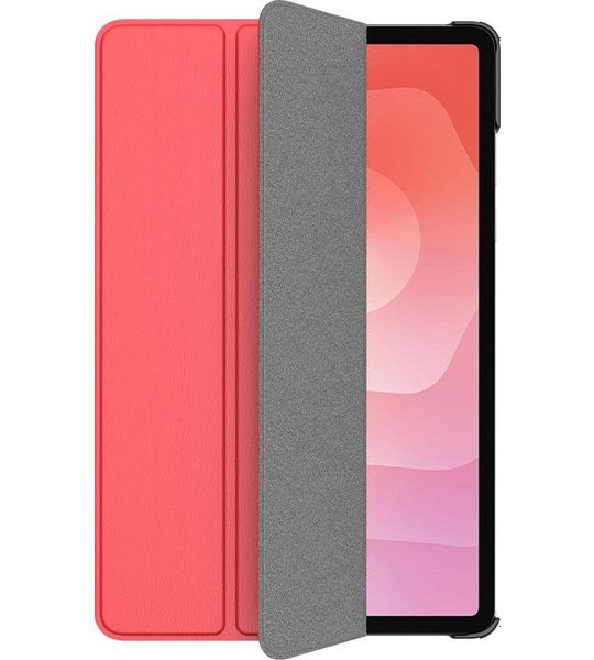 Just in case Trifold Smart Book Case Tablet Cover Beschermhoes Rood