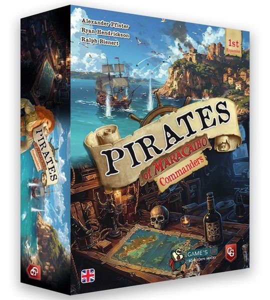 Pirates of Maracaibo: Commanders - Bordspel Uitbreiding - Engels