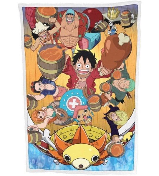One Piece Fleece Blanket Ver. 3 100 x 150 cm