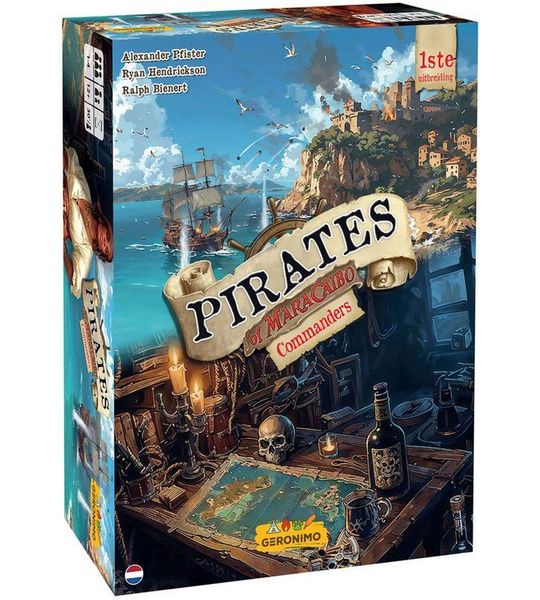 Geronimo Games Bordspel Pirates of Maracaibo Uitbreiding Commanders
