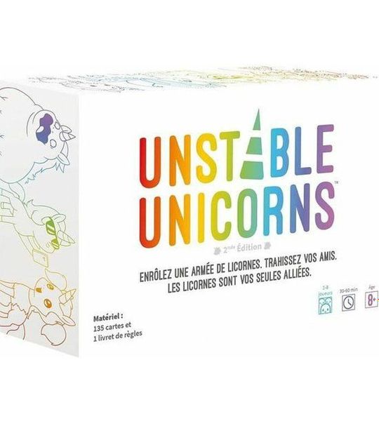 Bordspel Asmodee Unstable Unicorns (FR)