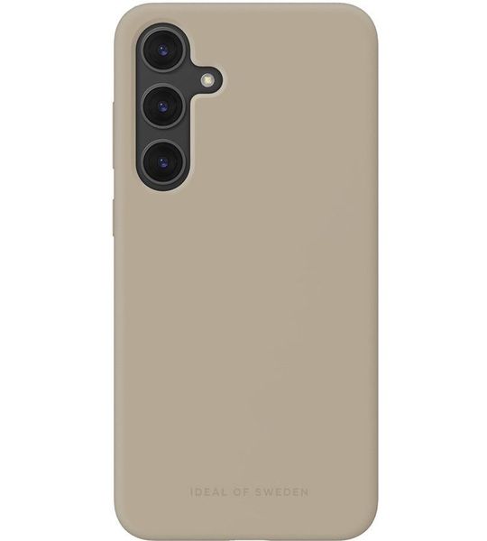 IDEAL OF SWEDEN Siliconen Case Voor Samsung Galaxy S24 Plus Beige