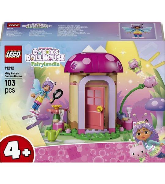 LEGO Gabby's Dollhouse Kitty Fee's tuinhuisje 11212