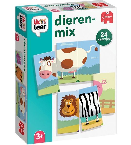Jumbo I Learn Animal mix, Bordspel, Educatief, 3 jaar, 15 min
