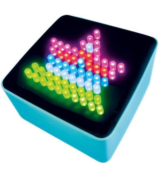 Kunstkubus Pin It met Licht