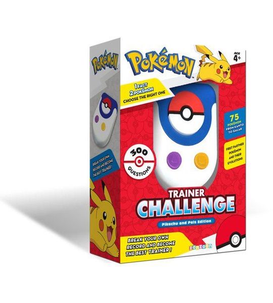 Zanzoon Pokémon Trainer Challenge Bordspel Quiz