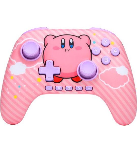 PowerA Advantage Draadloze Controller Nintendo S2 - Kirby Puff Switch 2 Roze