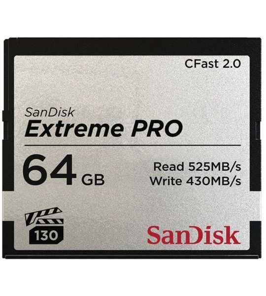 Sandisk Extreme Pro CFast 2.0 64 GB 525 MB/s