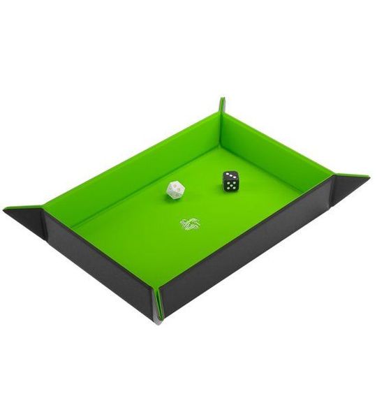 Dice Tray Magnetic Rectangular: Groen - Accesoires