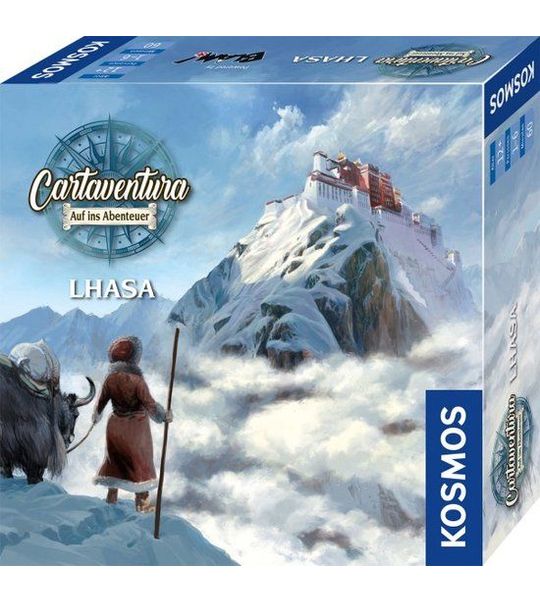 Kosmos Cartaventura Lhasa 60 min Kaartspel Reizen/avontuur