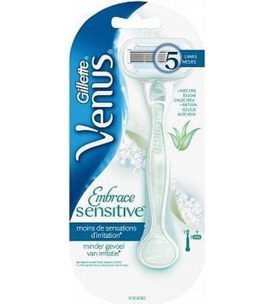 Per stuk Gillette Women Venus Embrace Scheerapparaat Sensitive