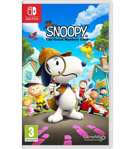 Snoopy And The Great Mystery Club - Switch