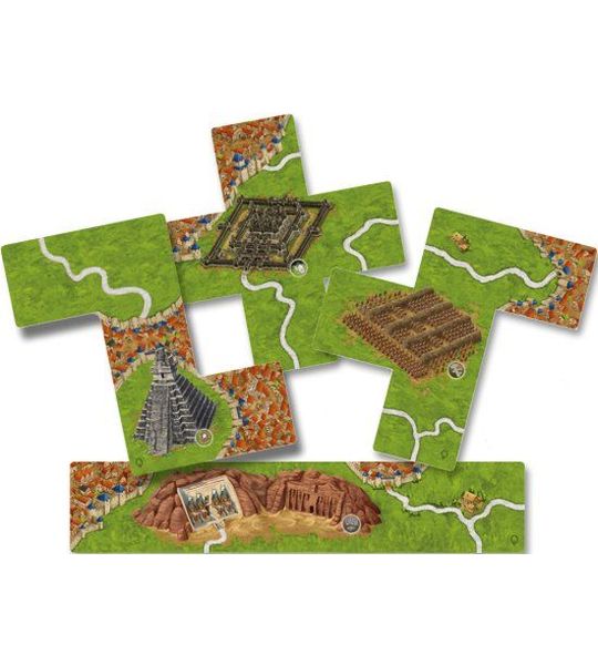 Carcassonne Mini Uitbreiding - Wonderen van de Mensheid II
