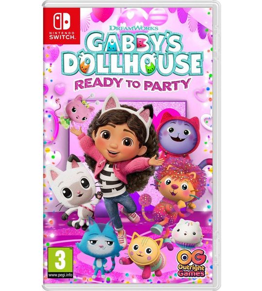 Gabby's Dollhouse : Ready To Party - Nintendo Switch Game