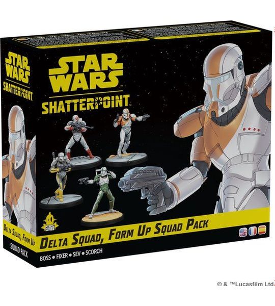 Star Wars Shatterpoint Delta Squad, Form Up Squad - EN/FR/ES
