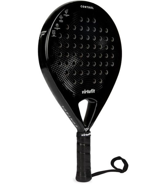 VirtuFit Control Padel Racket - Zwart - Grijs