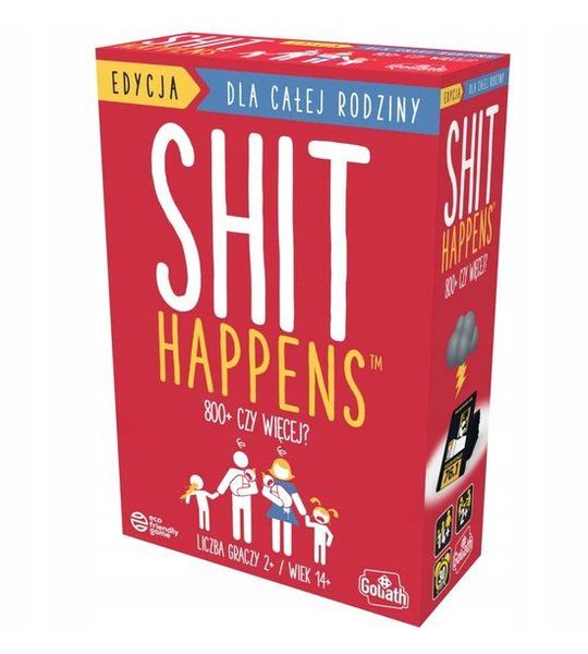 Shit Happens: Grunt to Rodzinka - Kaartspel voor Ouders (+14)